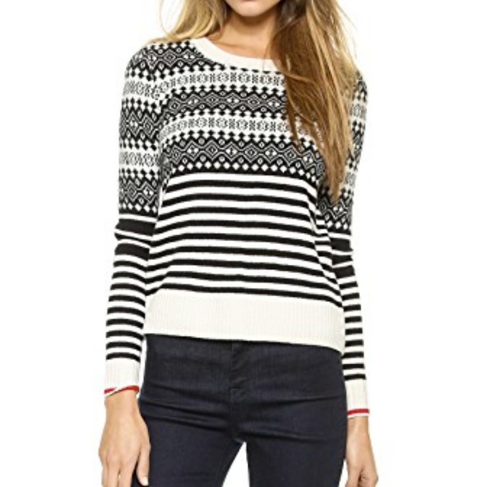 Madewell Fare Isle Wool Sweater